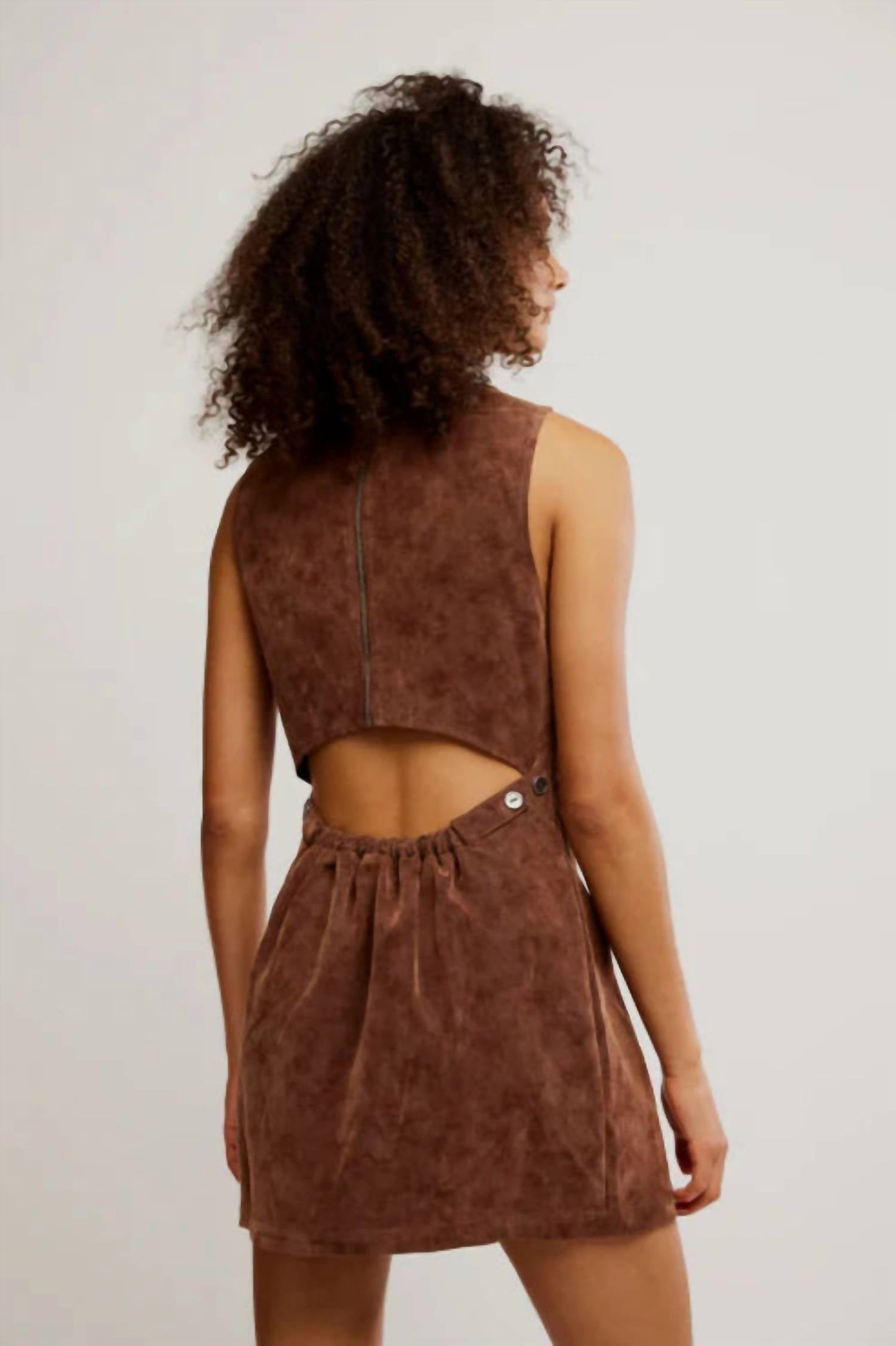 Free People - Atlas Suede Mini Dress