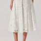 Astr - Ceren Lace Midi Skirt