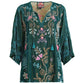 Johnny Was - Sisa Velvet Kaftan Blouse
