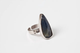 Avenue Chic - Women's Asymmetrical Ring