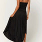 Project Social T - Goddess Strapless Shirred Dress