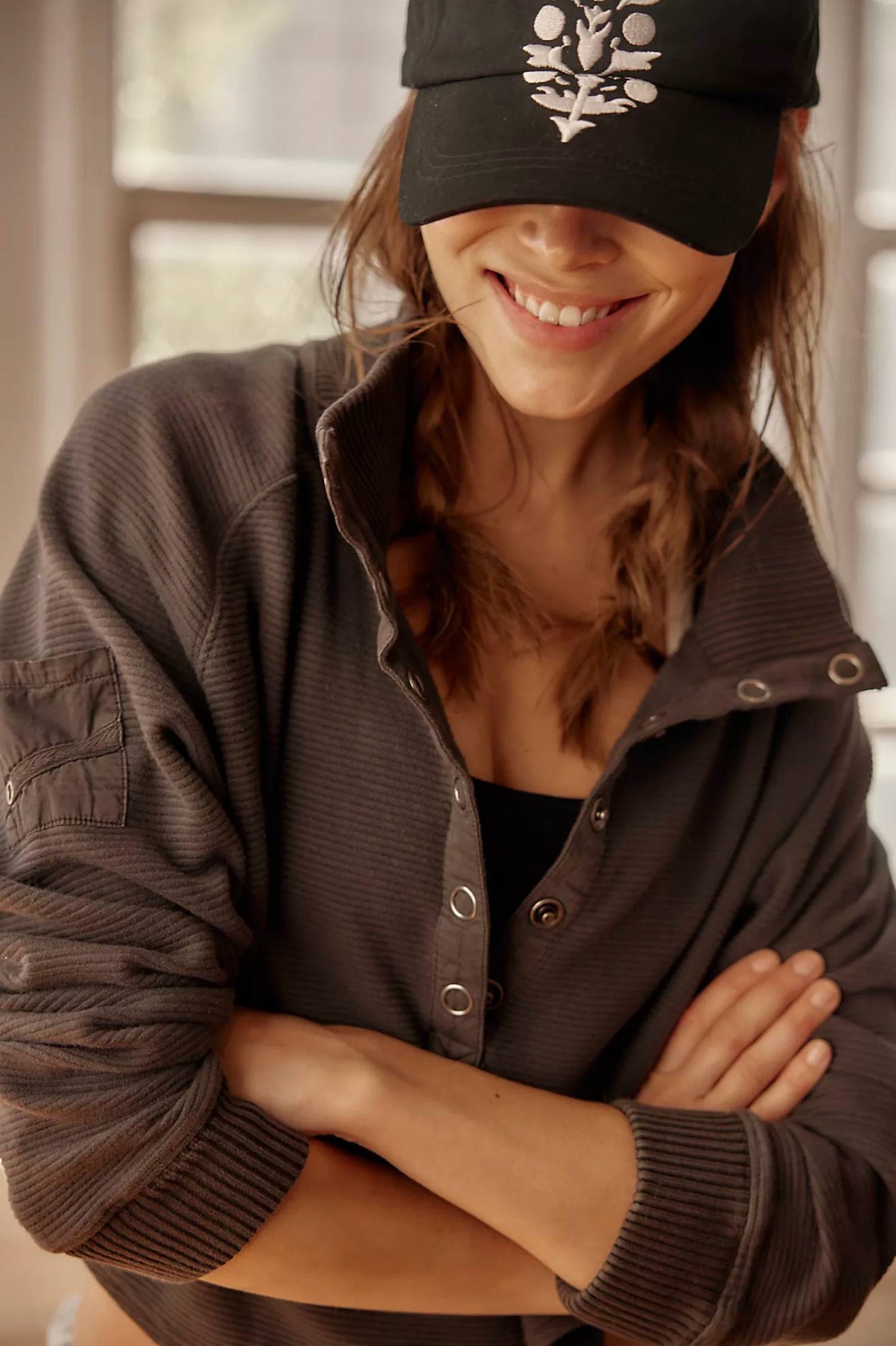 Free People - So Fly Henley Layer Top