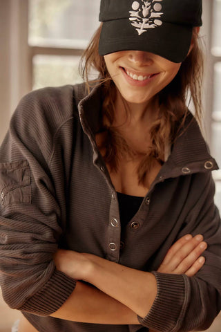 Free People - Blusa Henley So Fly Layer