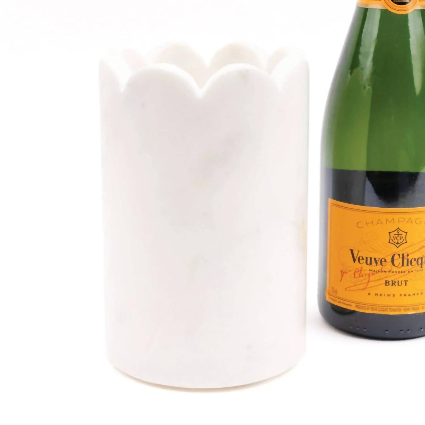 8 Oak Lane - Marble Scalloped Wine & Champagne Chiller