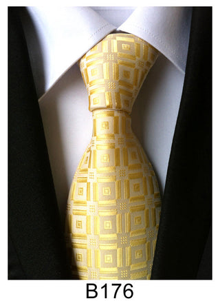 Men’s Neckties – Formal Classic Patterned Tie (50 Style Options, B Series)