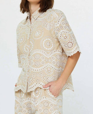 Current Air - Josephine Eyelet Blouse