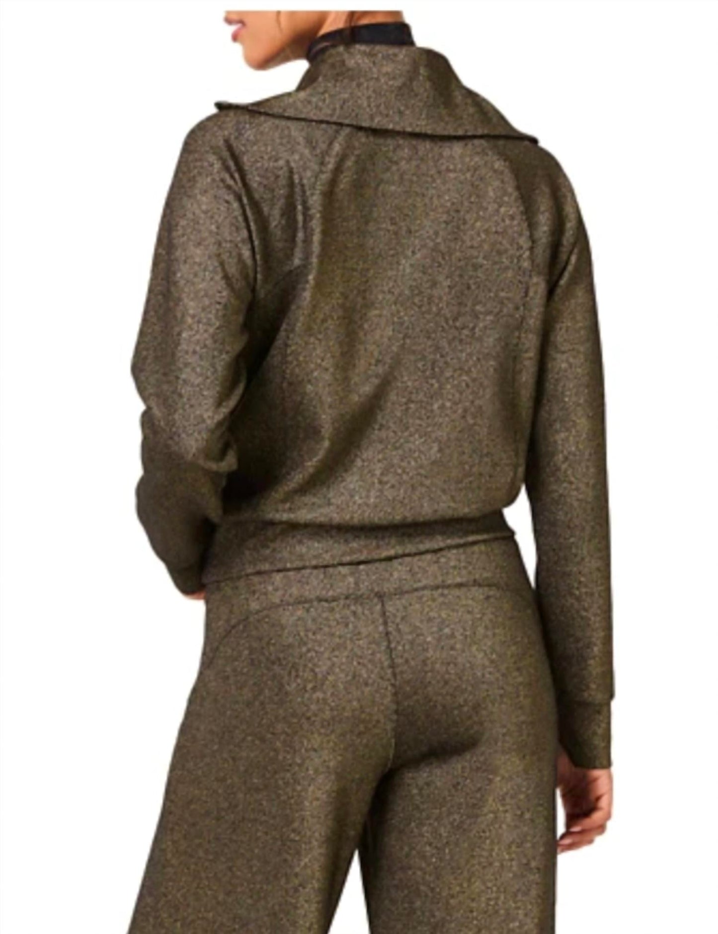 Spanx - AirEssentials Shine Half Zip Sweatshirt