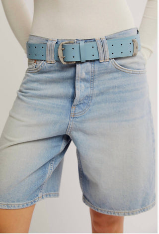 Free People - Women's Double Cross Leather Belt