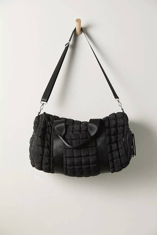 Free People - Bolsa de viagem acolchoada feminina