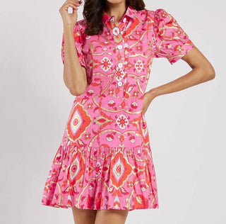 Jude Connally - Harriet Short Sleeve Mini Dress