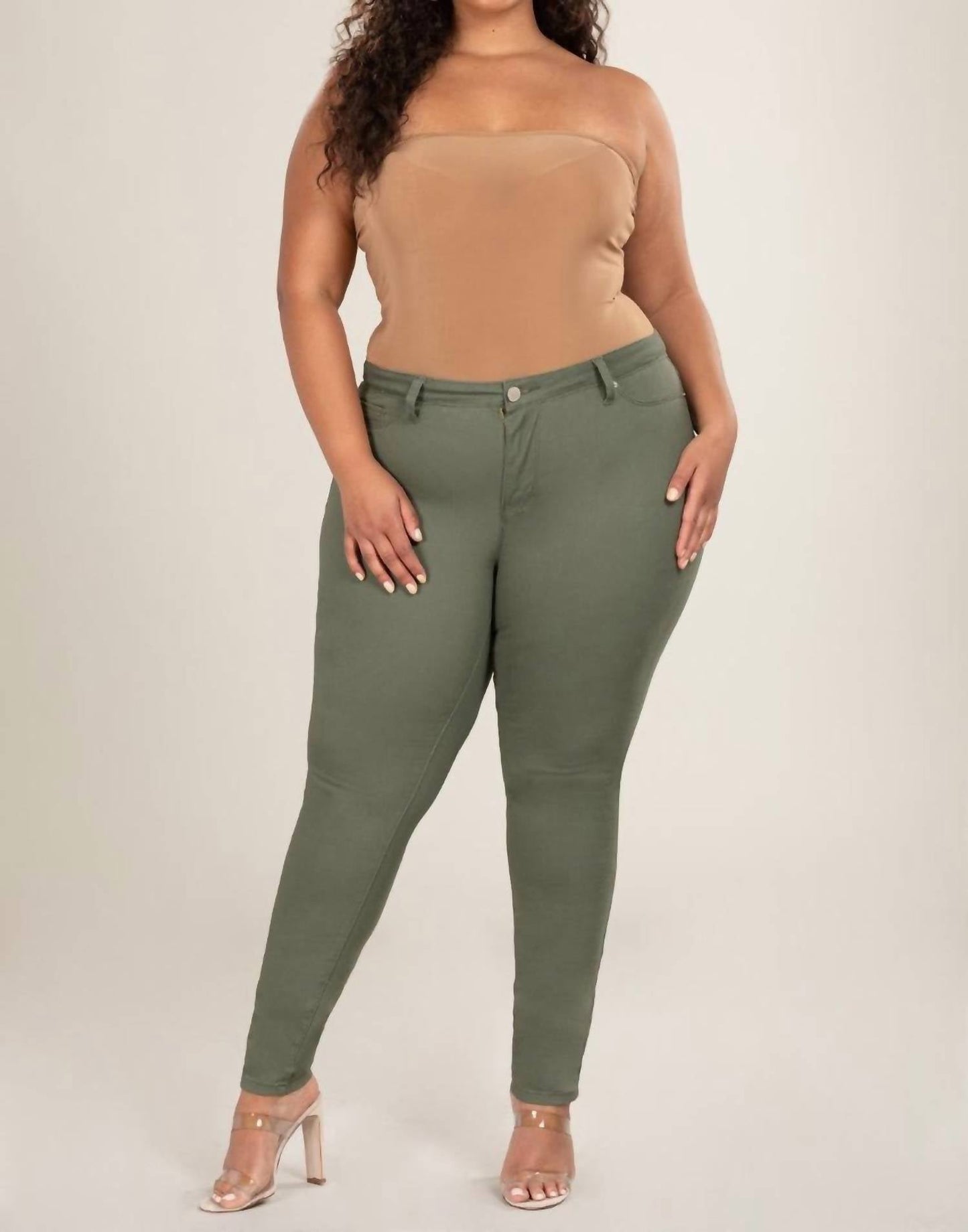 Judy Blue - High Waisted Skinny Jeans - Plus