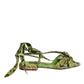Dolce & Gabbana - Women's Ankle Wrap Sandals Shoes