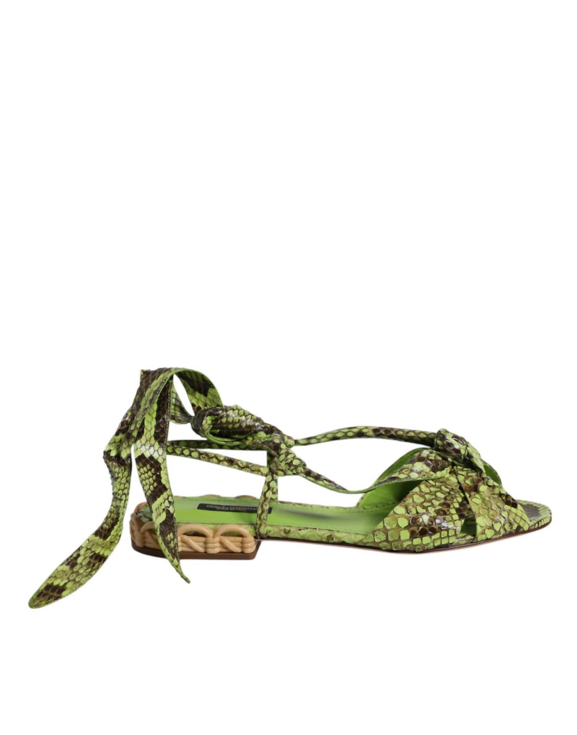 Dolce & Gabbana - Women's Ankle Wrap Sandals Shoes