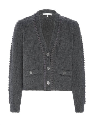 Moldura - Cardigan Cropped com Bolso Duplo