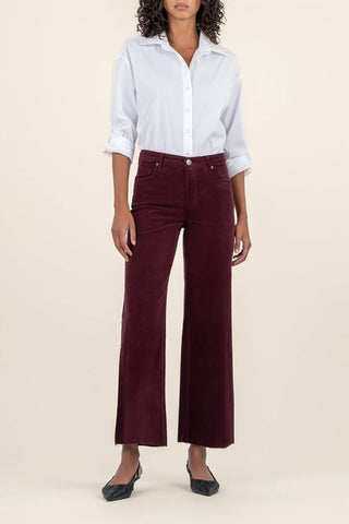 Kut From The Kloth - Calça jeans longa Meg Corduroy Wide Leg