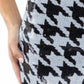 Better Be - Houndstooth Sequin Skirt