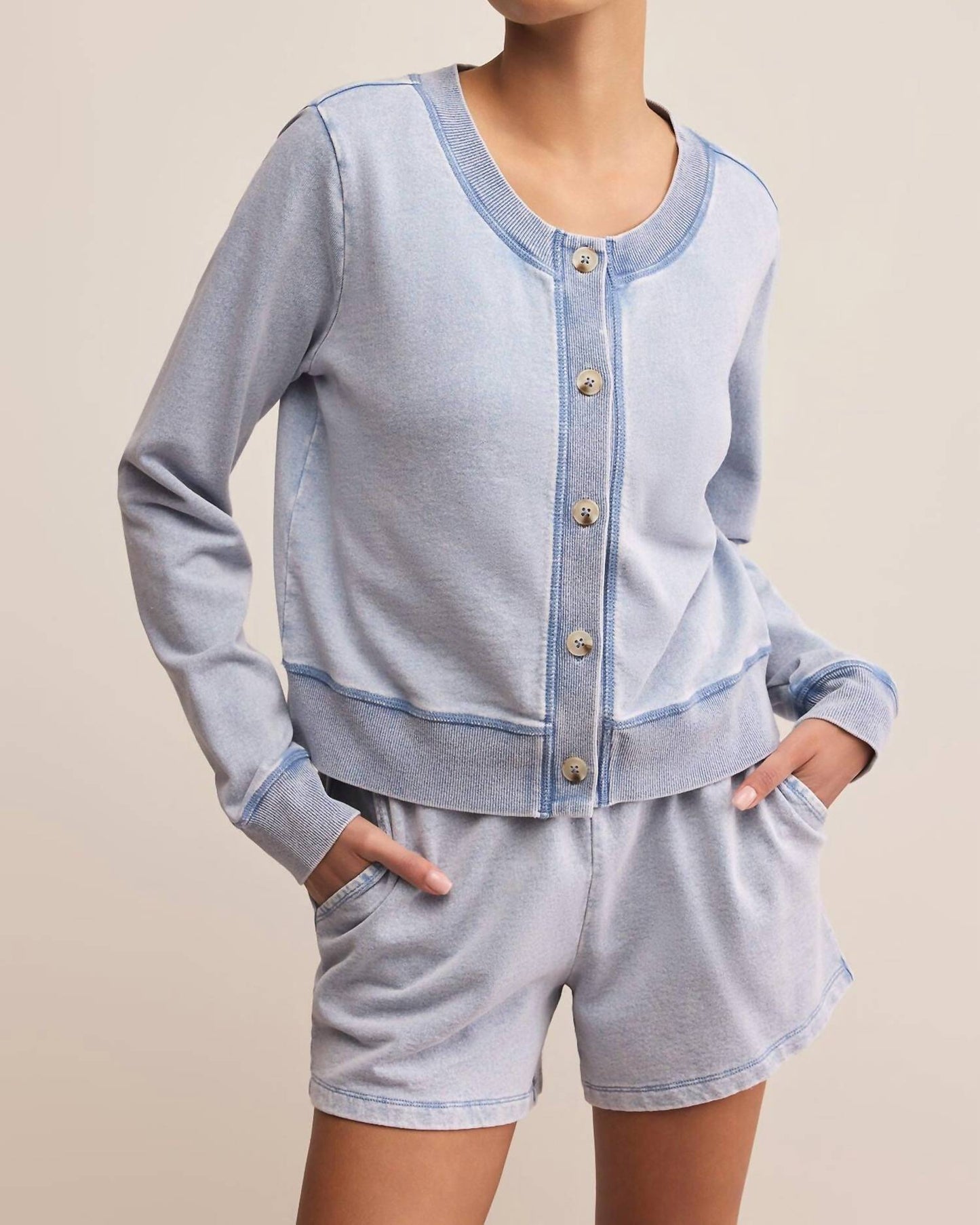 Z Supply - Hunter Knit Denim Short