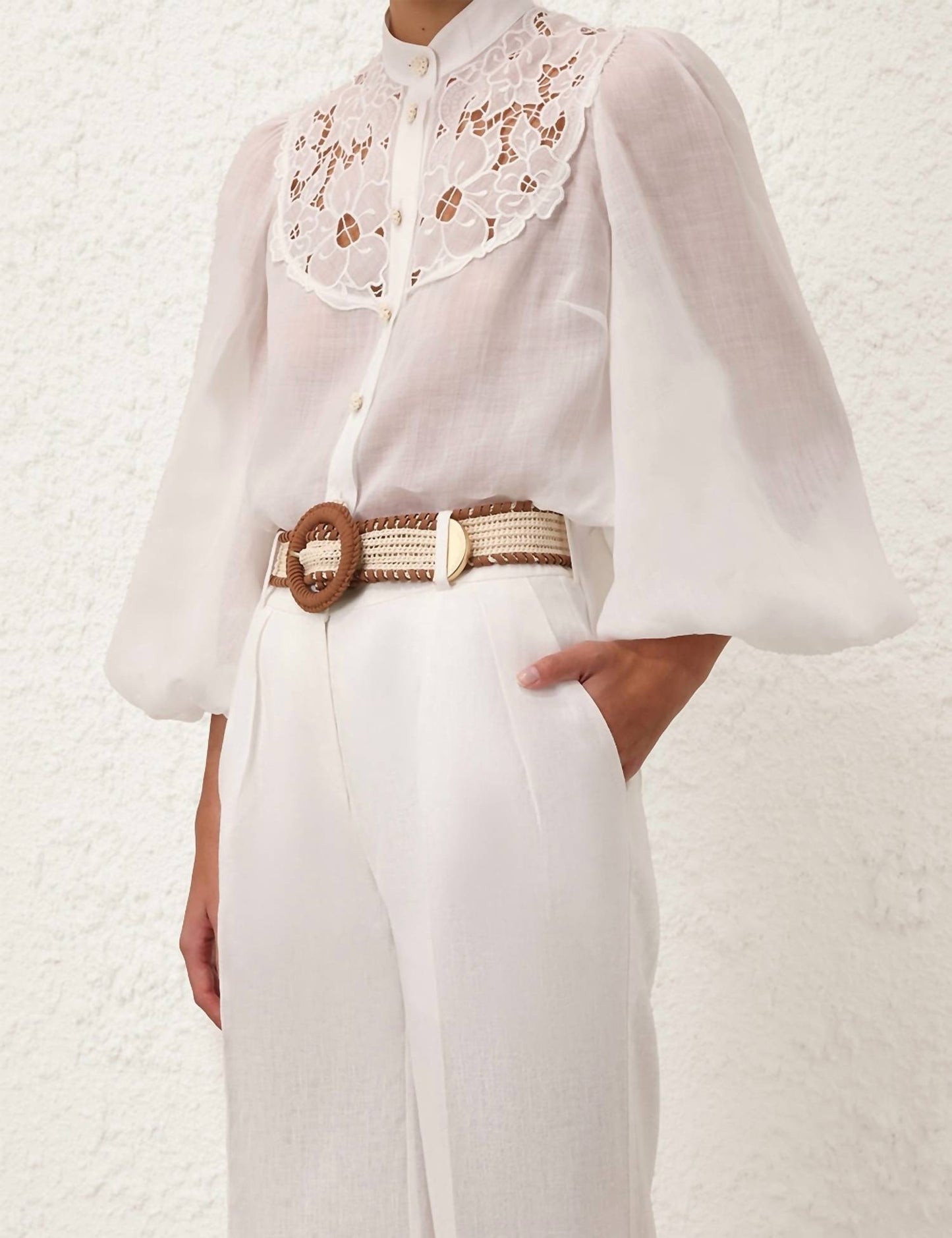 Zimmermann - Golden Tuck Pant
