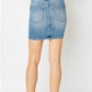 Judy Blue - Work It Tummy Control Denim Skirt