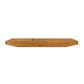 Acacia Wood Chaise Lounge with Cushion - Teak Finish
