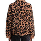 Vintage Havana - Leopard Sherpa Jacket