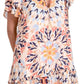 Elan - Kaleidoscope Short Sleeve Dress