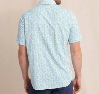 Johnny Was - Camisa Esportiva Intercoastal de Manga Curta Petal Party