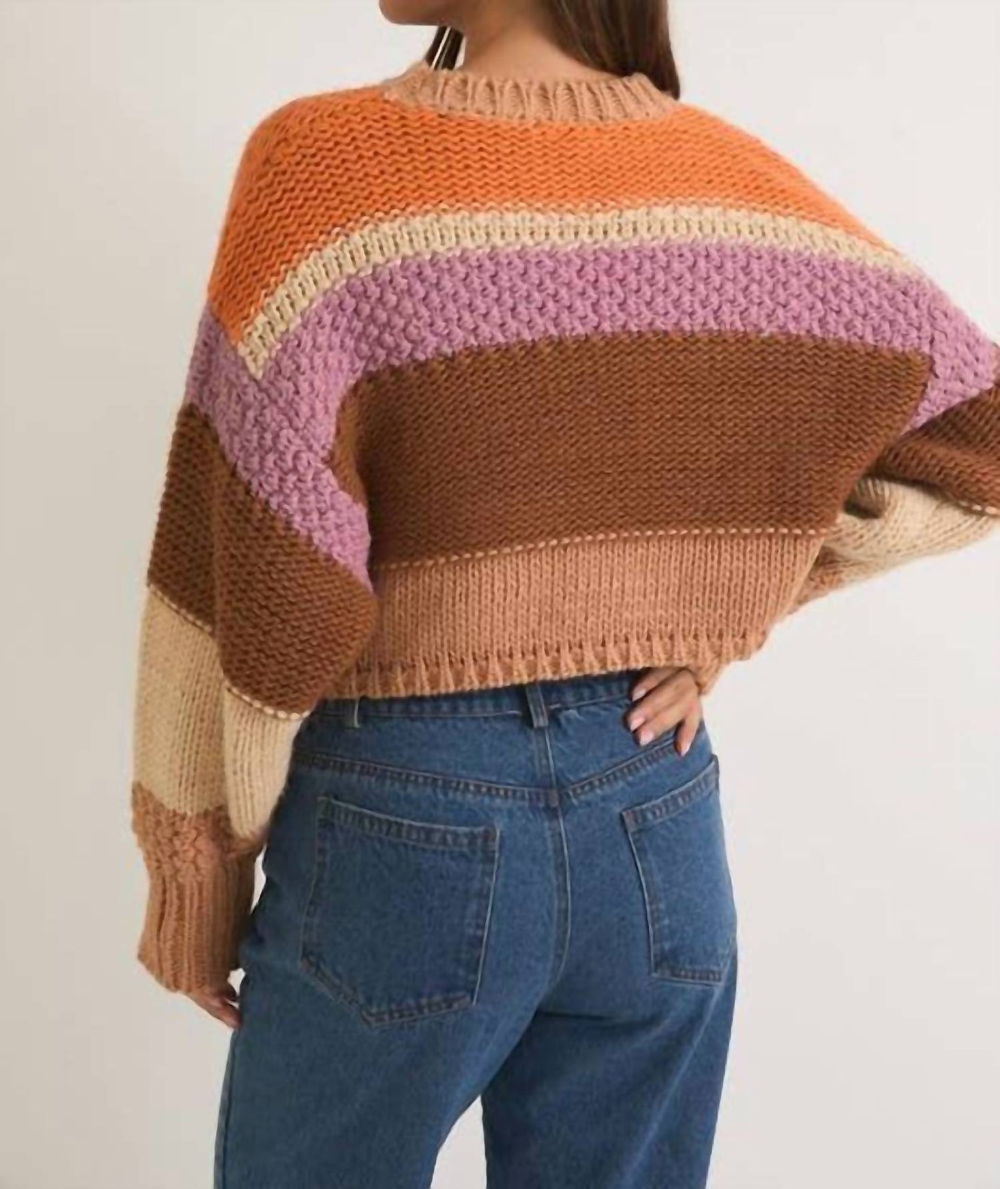 Le Lis - Round Neck Crop Sweater
