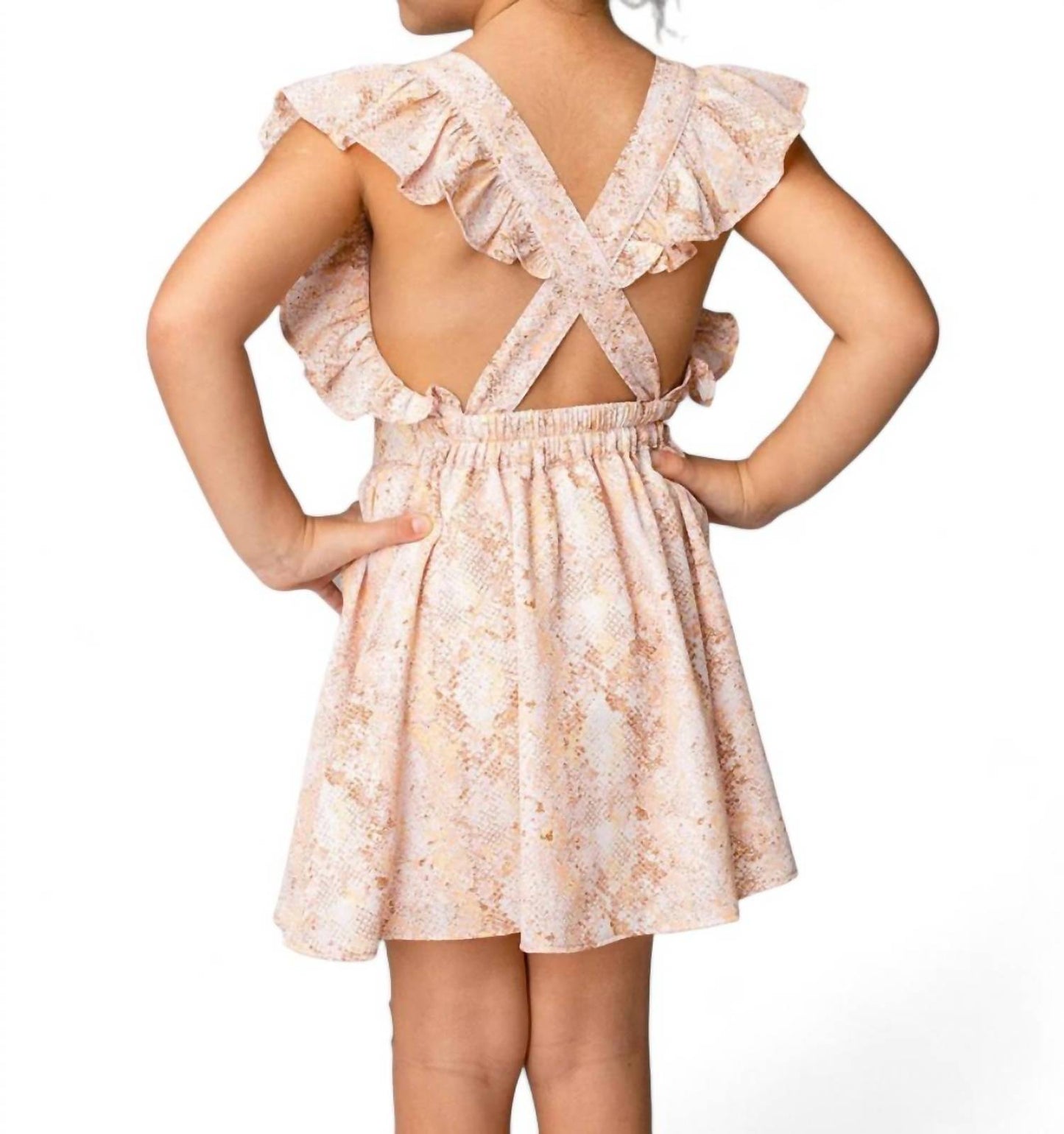 Buddylove - Vestido Shiloh Feminino com Mangas Flutuantes