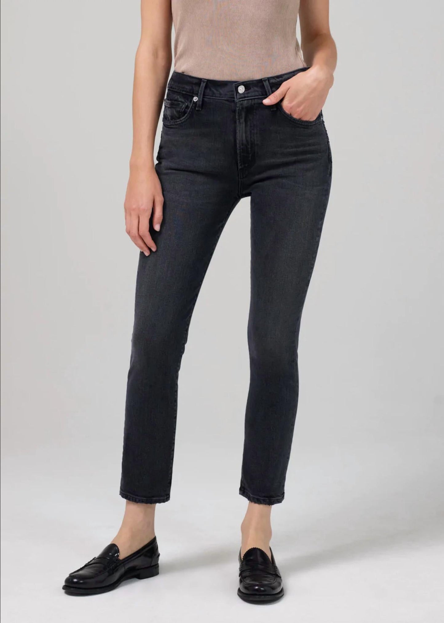 Citizens Of Humanity - Ella Mid Rise Slim Crop Jean