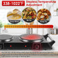 1800w Electric Double Burner Portable Infrared Hot Plate