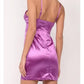 Cason Couture - The Reina Ruched Corset Mini Dress