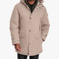 London Fog - Artic Parka With Removable Faux Fur Trim On Hood