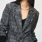 Joseph Ribkoff - Tweed Knit Fitted Blazer