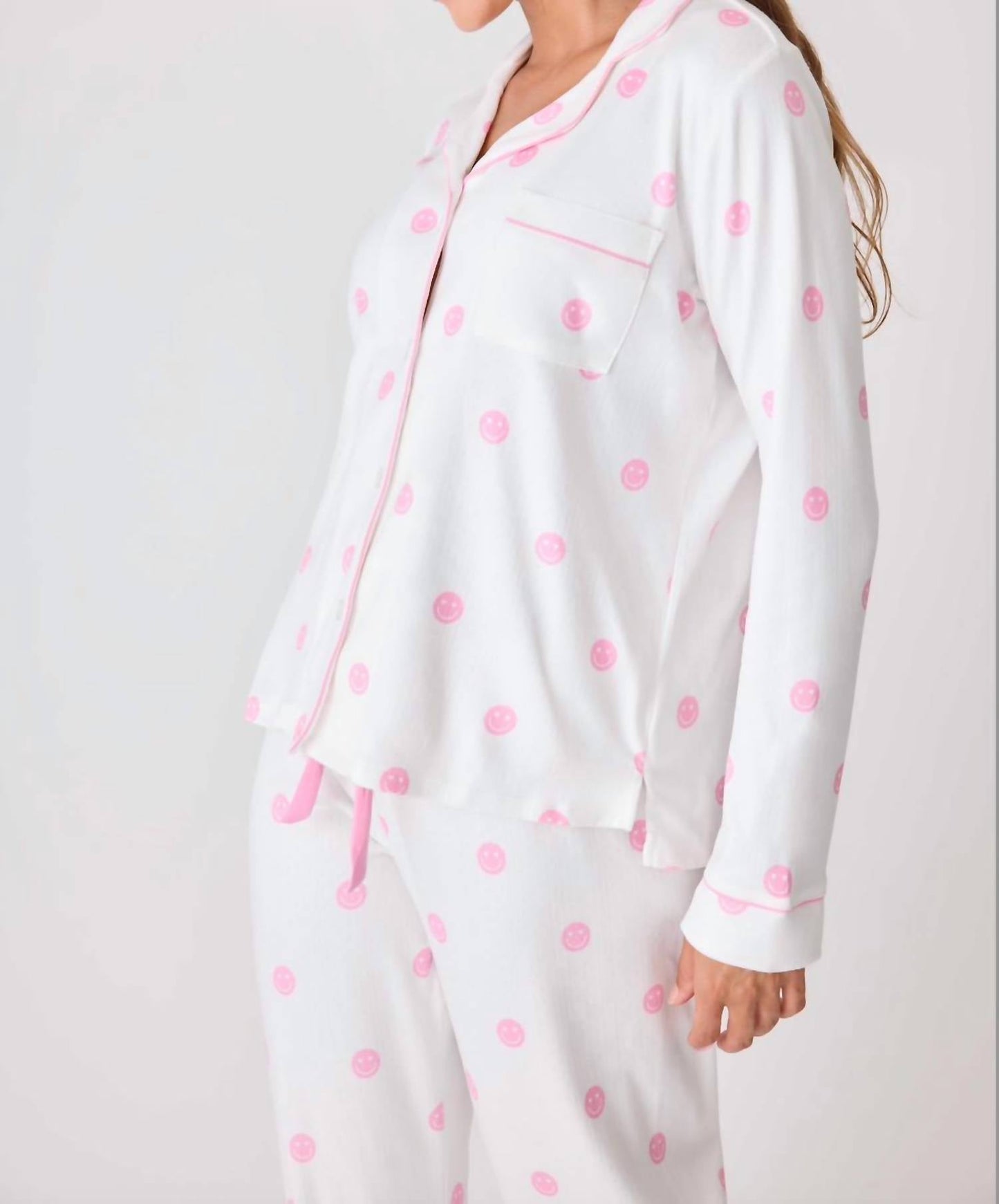 Pj Salvage - Choose Happy Long Sleeve Top