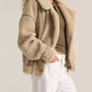 Z Supply - Ari Fossil Sherpa Coat