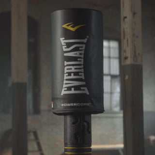 Everlast Powercore Bolsa de treinamento fitness autônoma para ambientes internos, arredondada e resistente
