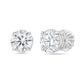 Diana M Jewels - 0.75 Cts Round Lab Grown Stud Earrings