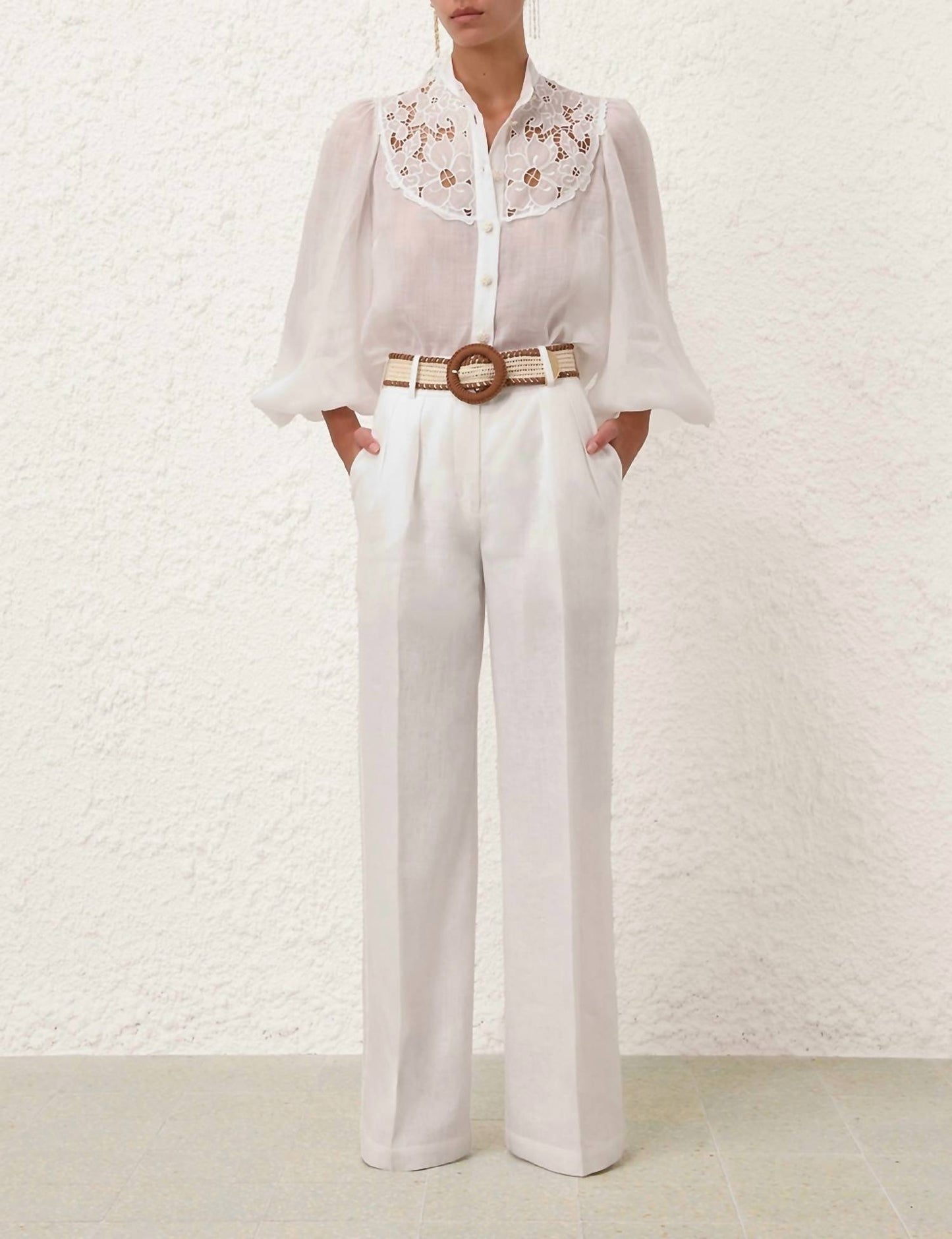 Zimmermann - Golden Tuck Pant