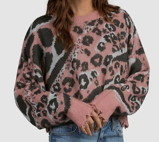 Elan - Animal Print Sweater