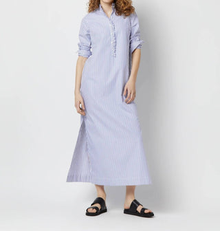 Ann Mashburn - Frill Talitha Pinpoint Shirt Dress