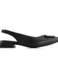 Andrea - Women's Elastic Slingback Flats