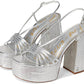 Circus By Sam Edelman - Women's Siena Metallic Platform Dress Sandals
