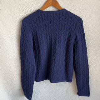 J.Crew - Suéter feminino Odette em tricô trançado