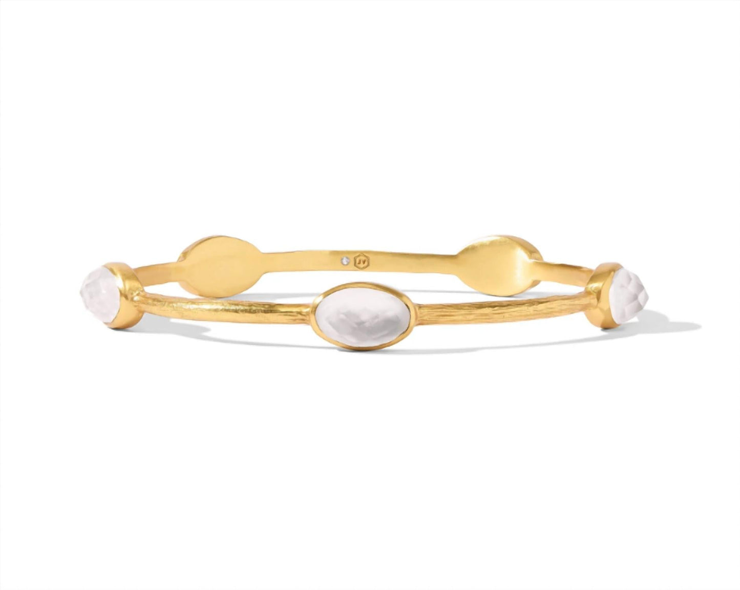 Julie Vos - Women's Ivy Stone Bangle - Medium