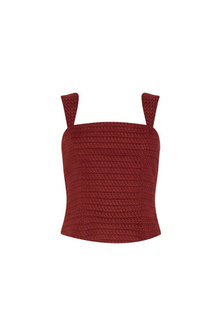 Amanda Uprichard - Ceronne Corset Tank Top