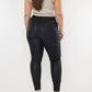 Kancan - High Rise Coated Ankle Skinny Jeans - Plus