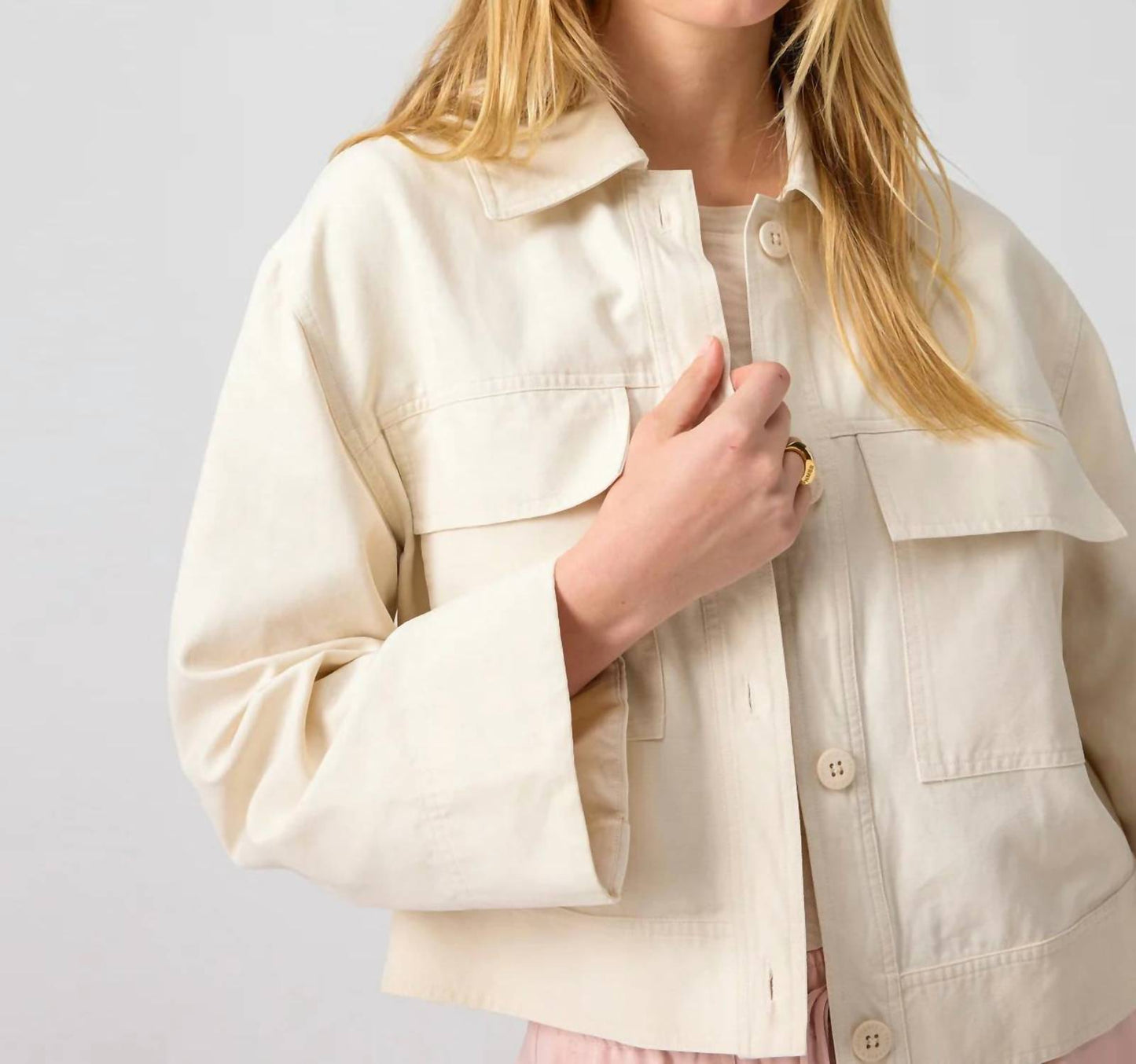 Sanctuary - Lila Canvas Jacket