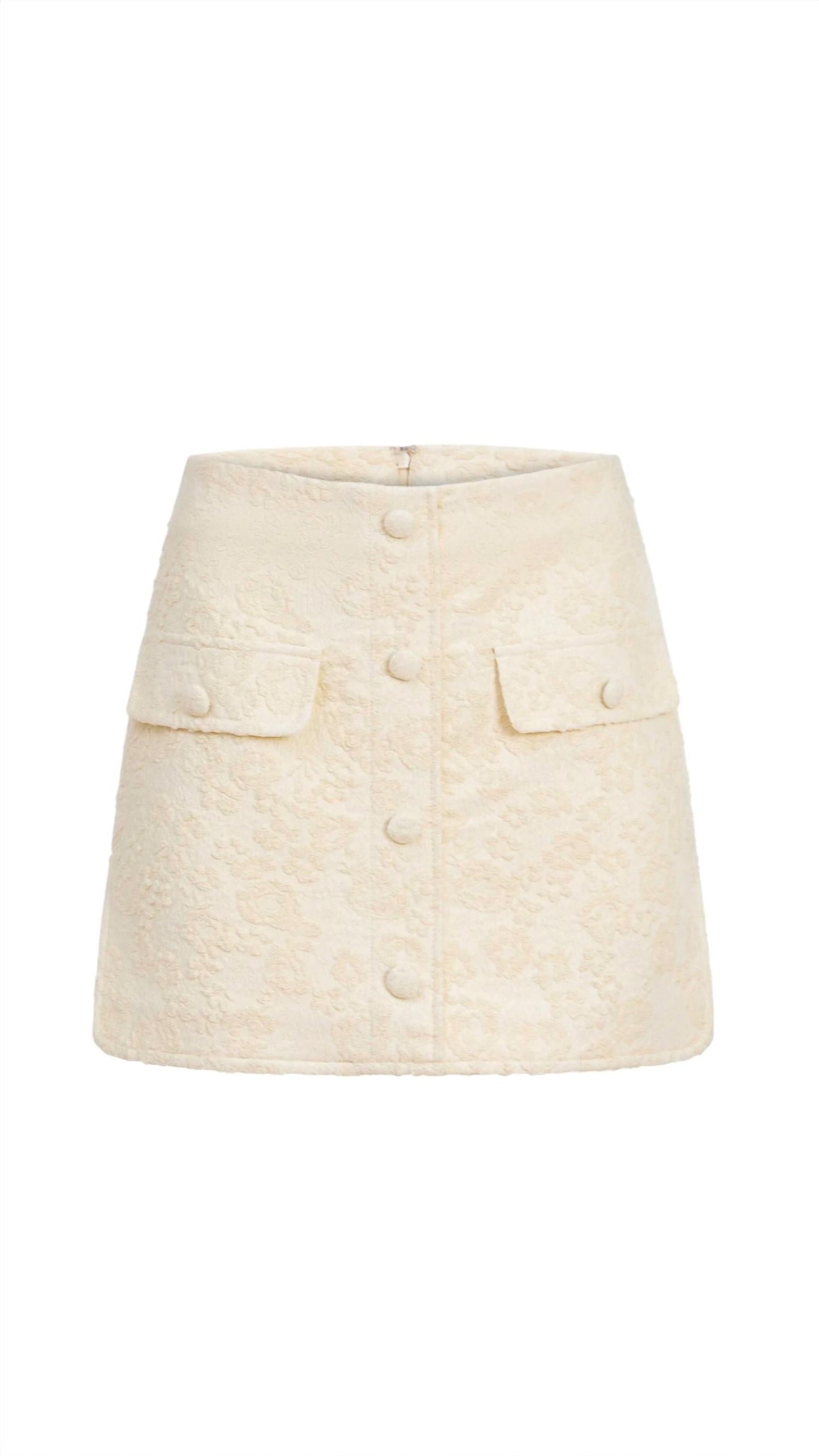 Amanda Uprichard - Bello Textured Mini Skirt