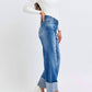 Judy Blue - Retro Wide Leg With Cuff Jeans